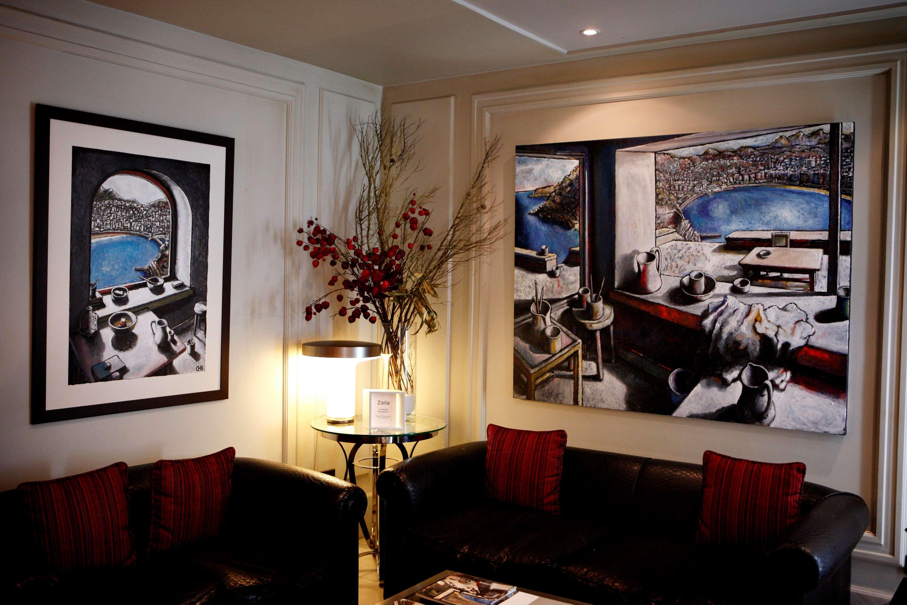 โรงแรมโลเปซเดอฮาโร บิลเบา ภายนอก รูปภาพ Interior of the restaurant