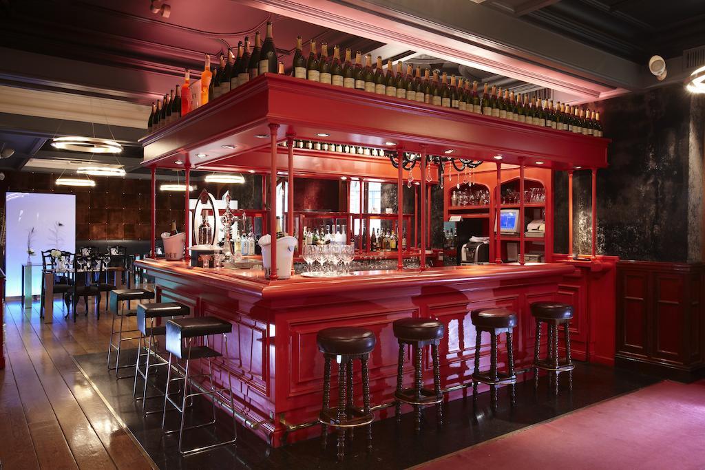 โรงแรมโลเปซเดอฮาโร บิลเบา ภายนอก รูปภาพ The bar at the restaurant